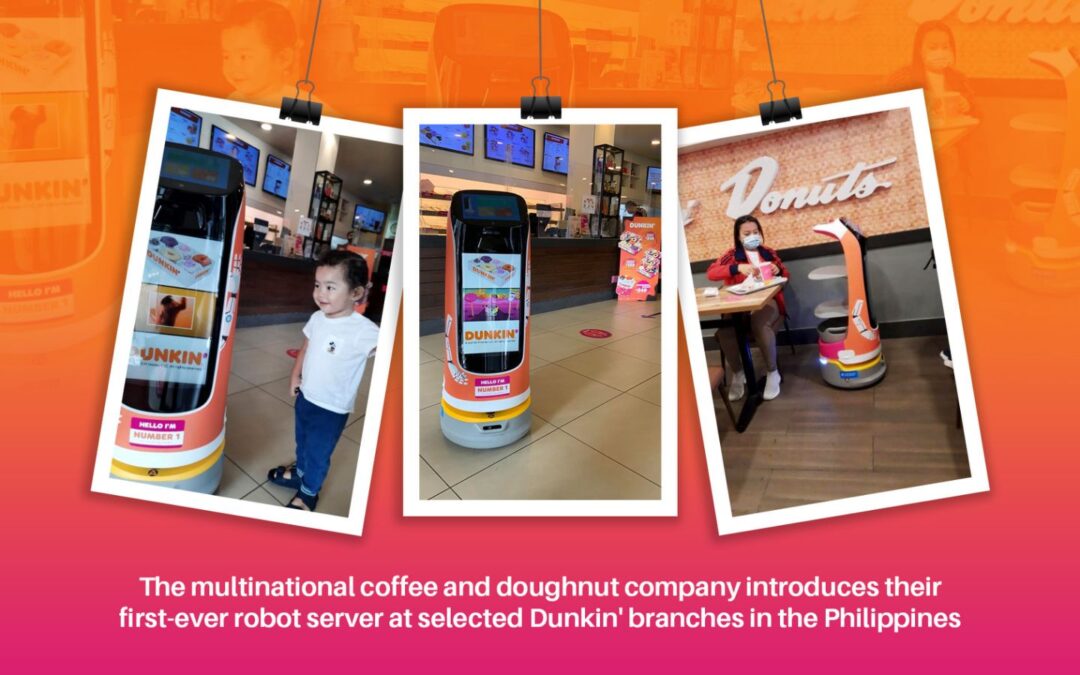 Meet “Number 1,” Dunkin’s First-Ever Robot Server in the Philippines